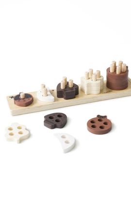 Wee Gallery Wee Gallery Wooden Count and Stack Toy