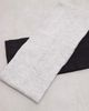 Weekday Weekday 2-pack wide jersey headbands in black & gray melange - 2