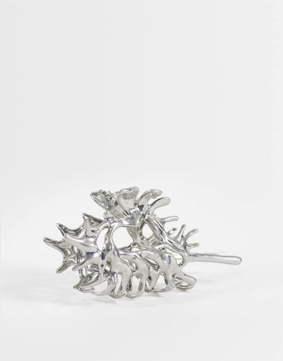 Weekday Weekday abstract claw clip in worn silver