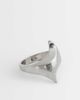Weekday Weekday abstract shape ring in silver - 1