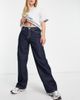 Weekday Weekday Ample low rise straight leg jeans in indigo-Blue - 1