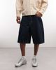 Weekday Weekday Astro Unisex low rise baggy fit jorts in blue rinse - 2