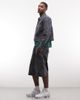 Weekday Weekday baggy cargo shorts in navy camo print - part of a set - 3