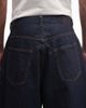 Weekday Weekday baggy long denim shorts in dark blue - 4