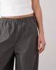 Weekday Weekday balloon track pants in dark gray - 4