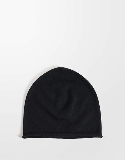 Weekday Weekday beanie with wool in black