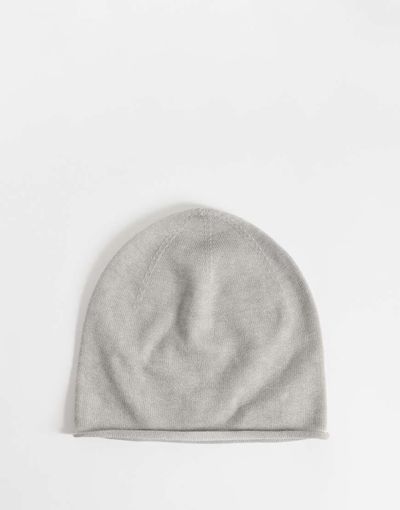 Weekday Weekday beanie with wool in mole melange-Gray