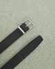Weekday Weekday belt with square silver buckle in black - 2