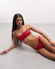 Weekday Weekday bikini bottoms in bright red - 2