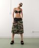 Weekday Weekday bikini top with keyhole detail in black - 2