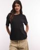 Weekday Weekday boxy fit oversized t-shirt in black - 2