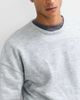 Weekday Weekday boxy fit sweater in heather gray - 4