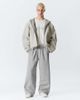 Weekday Weekday canvas bomber jacket in light gray - 2