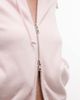 Weekday Weekday cropped hoodie in washed pink - 3