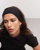 Weekday Weekday extra wide jersey headband 2-pack in black & mole - 1