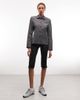 Weekday Weekday fitted linen button up jacket in dark gray - 2