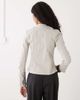Weekday Weekday fitted zip through jacket in light mole-Brown - 2