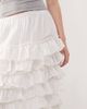 Weekday Weekday frill hem maxi skirt in white - 4