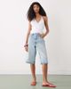 Weekday Weekday halter wrap top in white - 2