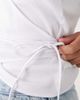 Weekday Weekday halter wrap top in white - 4