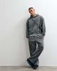 Weekday Weekday heavyweight jersey oversized hoodie in washed gray - part of a set - 4