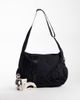 Weekday Weekday hiker mini cross body bag with mesh detailing in black - 2
