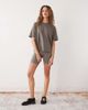 Weekday Weekday jersey shorts in gray - 2