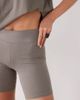 Weekday Weekday jersey shorts in gray - 4