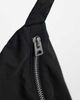 Weekday Weekday large ripstop tote bag in washed black - 3