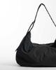 Weekday Weekday large ripstop tote bag in washed black - 4
