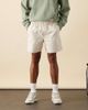 Weekday Weekday linen shorts in beige-Neutral - 2