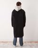 Weekday Weekday longline car coat in black - 3