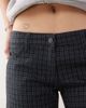 Weekday Weekday longline shorts in gray plaid - 2