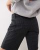 Weekday Weekday longline shorts in gray plaid - 4
