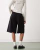 Weekday Weekday longline suiting shorts in black - 3