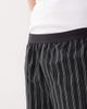 Weekday Weekday loose fit shorts in black stripes - 2