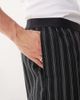 Weekday Weekday loose fit shorts in black stripes - 4