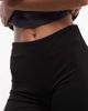 Weekday Weekday low rise waistband detail bootcut pants in black - 4