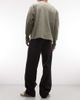 Weekday Weekday Mars loose fit straight leg jeans in tuned black - 3