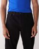Weekday Weekday Mercury relaxed bootcut flare jeans in black - 4