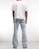 Weekday Weekday Mercury relaxed bootcut flare jeans in light blue - 2