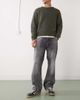 Weekday Weekday Meteor low rise relaxed straight leg jeans in dusky black - 1