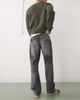 Weekday Weekday Meteor low rise relaxed straight leg jeans in dusky black - 3