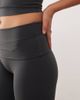 Weekday Weekday mix and match seamless stretch flared yoga leggings in dark gray - 4