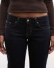 Weekday Weekday Neptune mid waist straight leg jeans in dark blue - 4