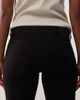 Weekday Weekday Nova low waist slim fit bootcut jeans in black-Blue - 4
