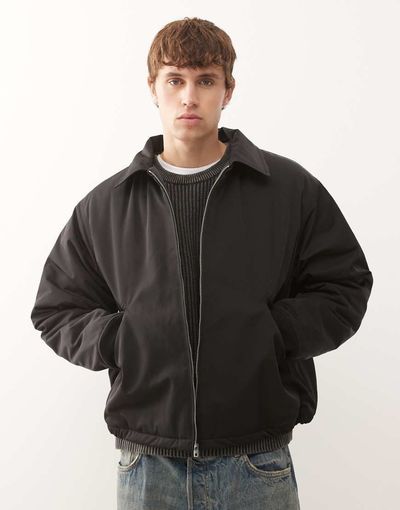 Weekday Weekday nylon jacket in black