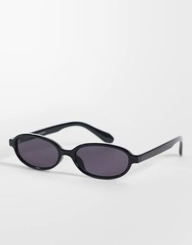 Weekday Weekday oval sunglasses in black