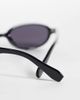 Weekday Weekday oval sunglasses in black - 2