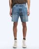 Weekday Weekday oversized denim shorts in blue - 2